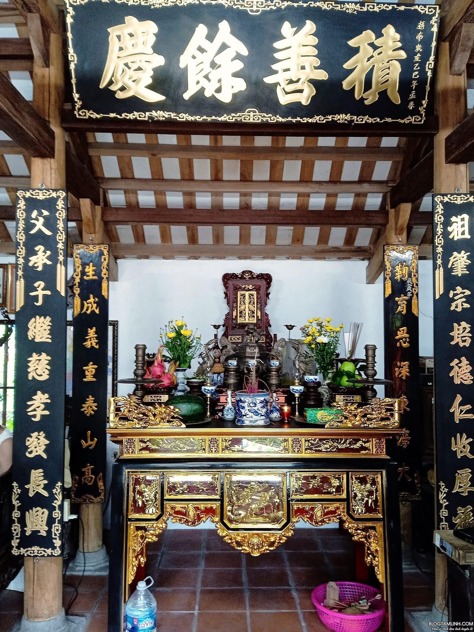 Không gian thờ cúng theo lối cổ Bắc bộ xưa 21