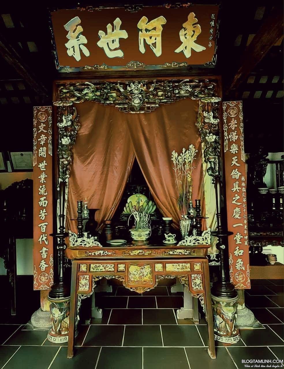 Không gian thờ cúng theo lối cổ Bắc bộ xưa 17