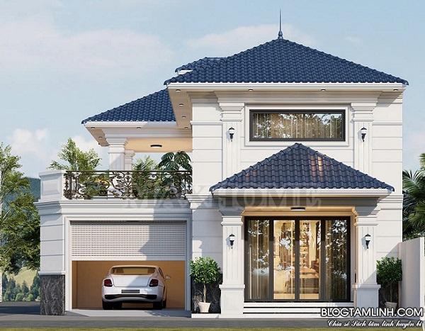 mầu sơn nhà theo phong thủy 
