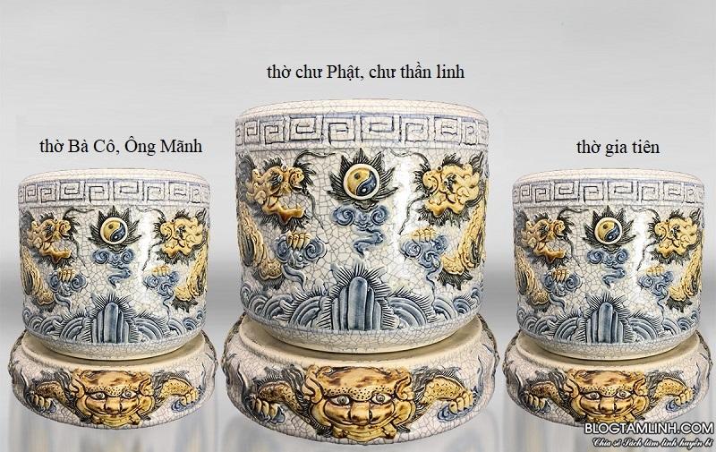 Nên thờ một Bát hương hay Ba bát hương? 2 Nên thờ một Bát hương hay Ba bát hương? 1