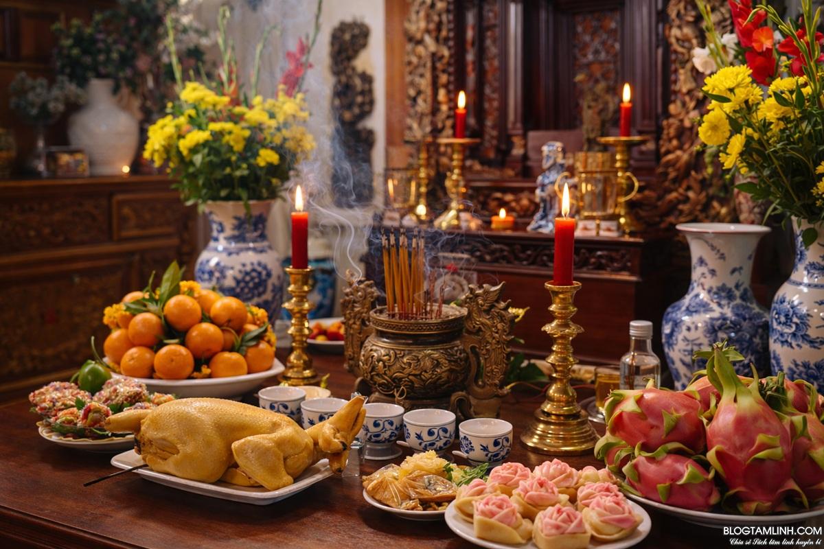 Văn khấn mùng 1 tết Bính Ngọ 2026 2 Văn khấn mùng 1 Tết